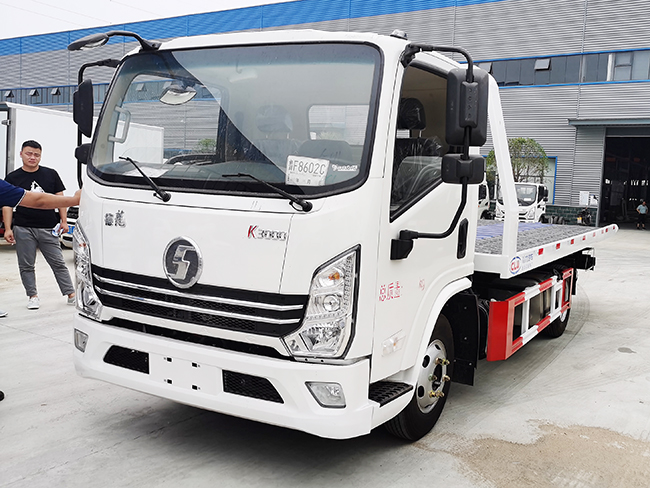 國(guó)六陜汽德龍K3000清障車(chē)