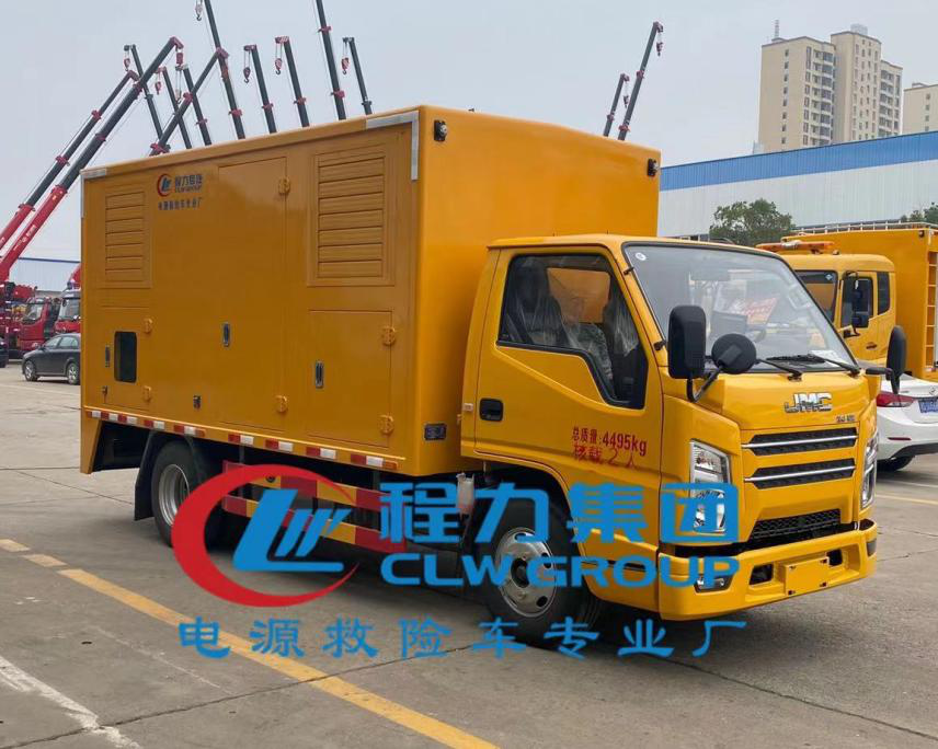 江鈴順達(dá) 100KW 電源車(chē)  黃牌